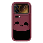 For Xiaomi 17 Pro Case Panda Pattern TPU Rubberized Anti-Slip Phone Back Cover
