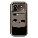 For Xiaomi 17 Pro Case Panda Pattern TPU Rubberized Anti-Slip Phone Back Cover