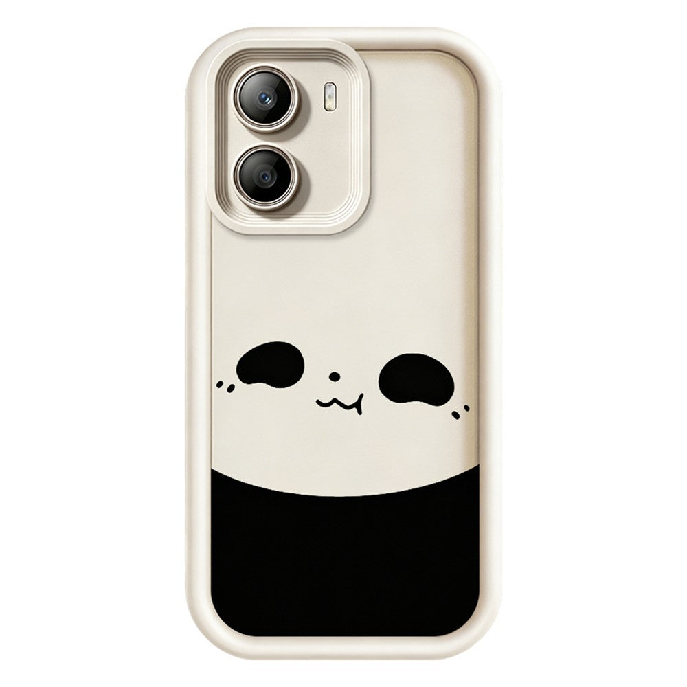 Xiaomi Poco X7 Pro 5G-skal med pandamönster TPU-gummi, halkfritt bakstycke