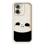 For Xiaomi Poco X7 Pro 5G Case Panda Pattern TPU Rubberized Anti-Slip Phone Back Cover