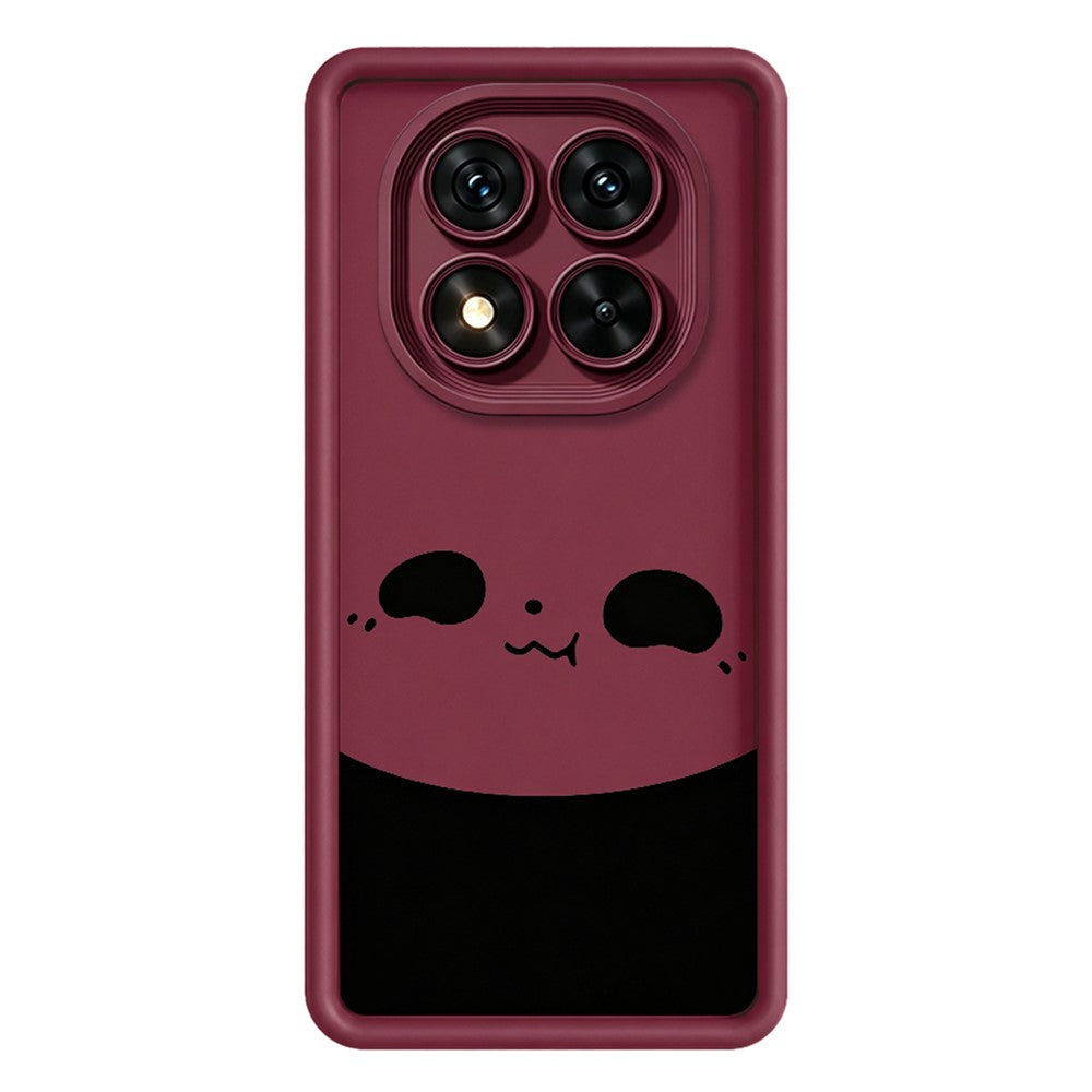 For Xiaomi Redmi Note 15 Pro 5G (Global) Case Panda Pattern TPU Rubberized Anti-Slip Phone Back Cover