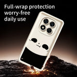 For Xiaomi Redmi Note 15 Pro+ 5G (Global)  /  Poco M8 Pro 5G Case Panda Pattern TPU Rubberized Anti-Slip Phone Back Cover