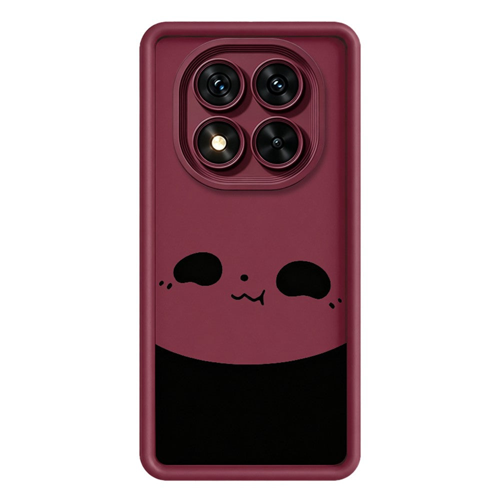For Xiaomi Redmi Note 15 Pro+ 5G (Global)  /  Poco M8 Pro 5G Case Panda Pattern TPU Rubberized Anti-Slip Phone Back Cover