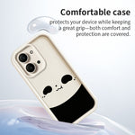 For Xiaomi Redmi 15C 5G (EU) (173mm)  /  15C 4G (EU) (173mm) Case Panda Pattern TPU Rubberized Anti-Slip Phone Back Cover