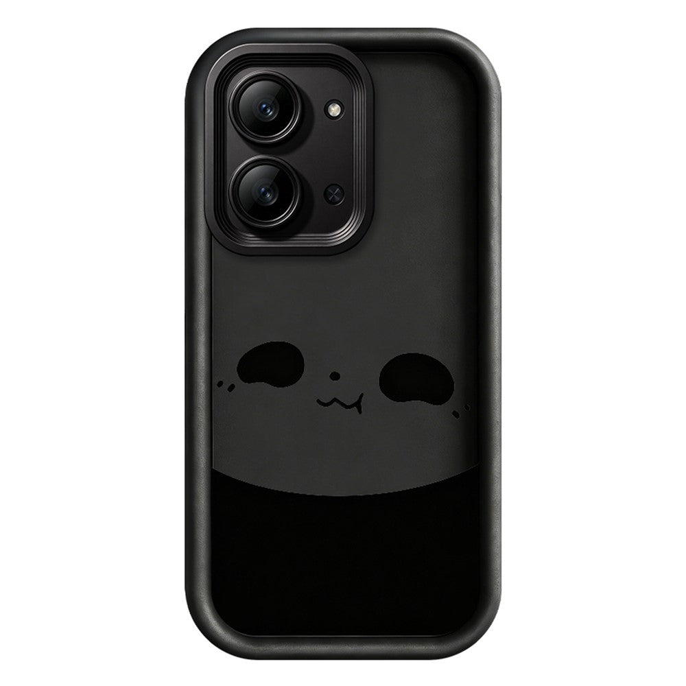 For Xiaomi Redmi 15C 5G (EU) (173mm)  /  15C 4G (EU) (173mm) Case Panda Pattern TPU Rubberized Anti-Slip Phone Back Cover