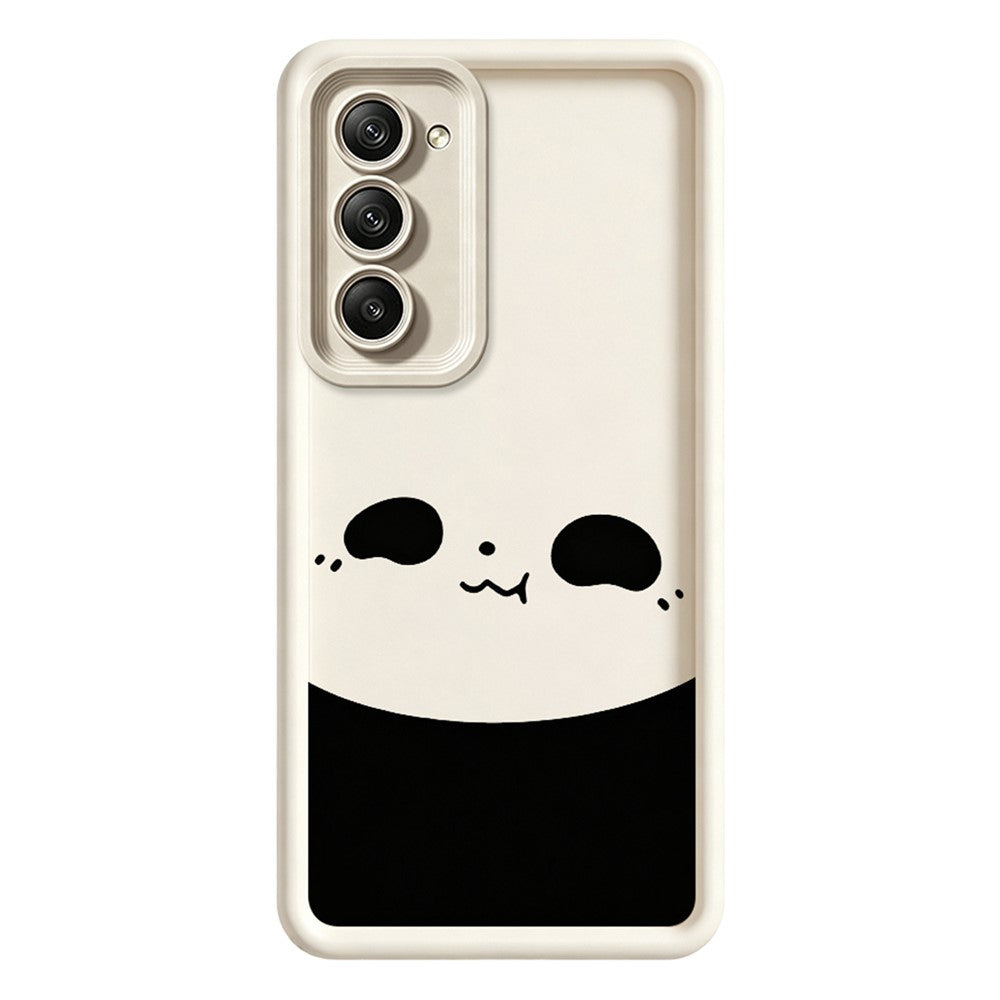 For Xiaomi Redmi 15 5G (EU) (171mm)  /  15 4G (EU) (171mm) Case Panda Pattern TPU Rubberized Anti-Slip Phone Back Cover