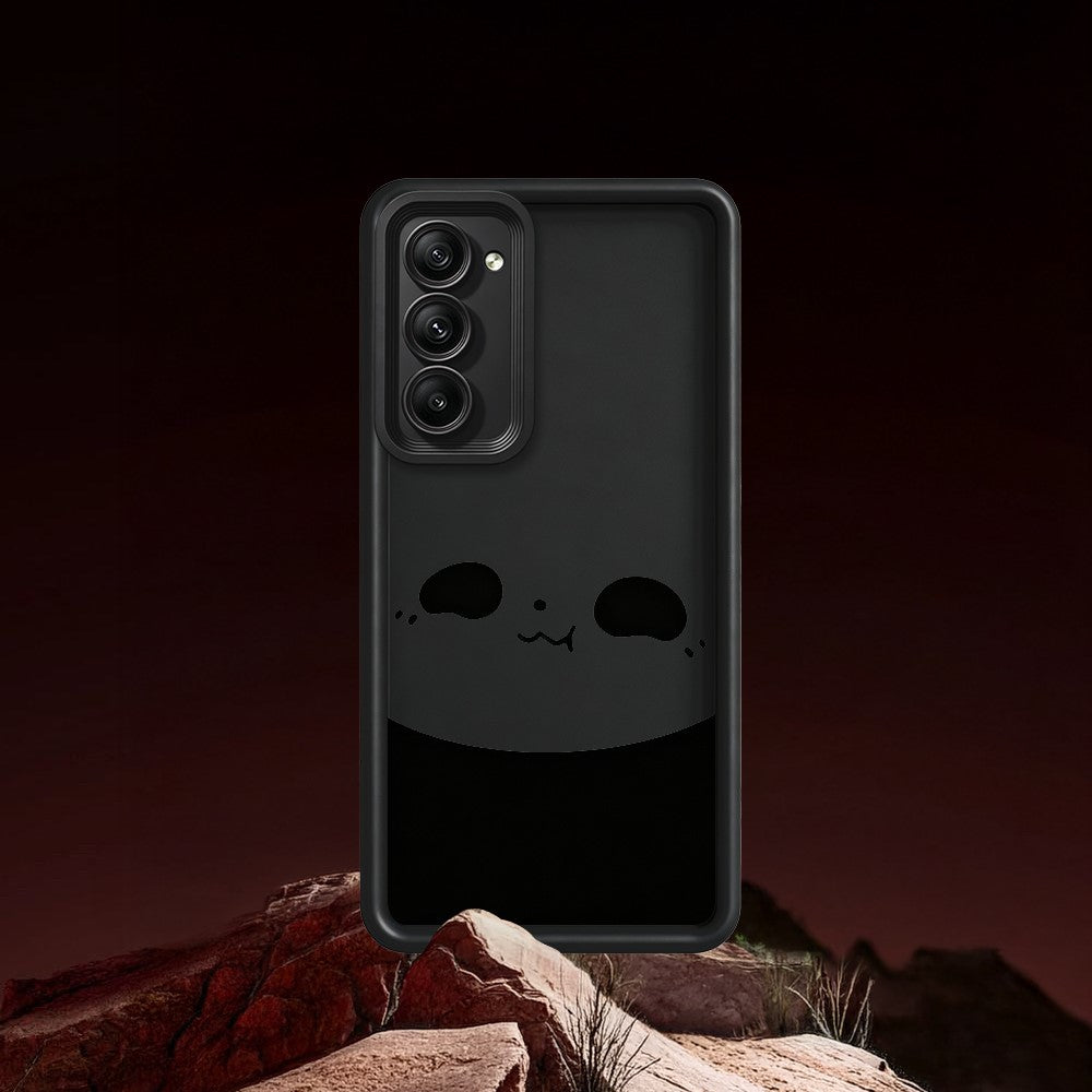 For Xiaomi Redmi 15 5G (EU) (171mm)  /  15 4G (EU) (171mm) Case Panda Pattern TPU Rubberized Anti-Slip Phone Back Cover