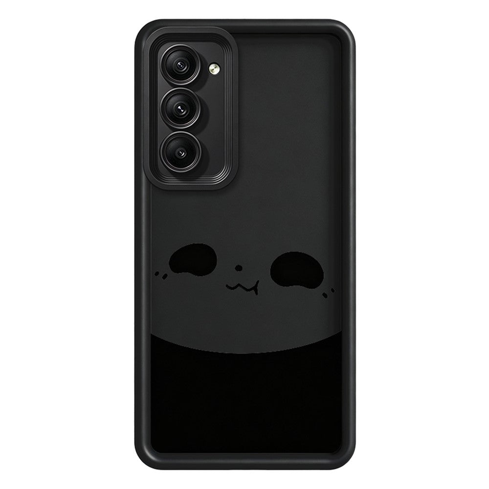For Xiaomi Redmi 15 5G (EU) (171mm)  /  15 4G (EU) (171mm) Case Panda Pattern TPU Rubberized Anti-Slip Phone Back Cover