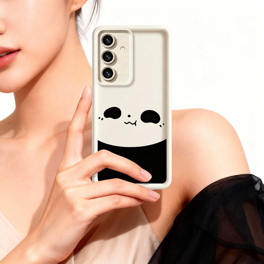 Samsung Galaxy S26+ Skal Panda Mönster TPU Gummerat Halkfritt mobil Baksida