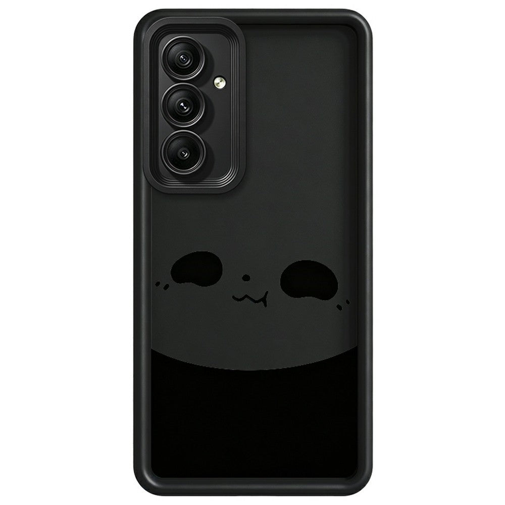 Samsung Galaxy A56 5G-skal med pandamönster, TPU-gummi, halkfritt bakstycke
