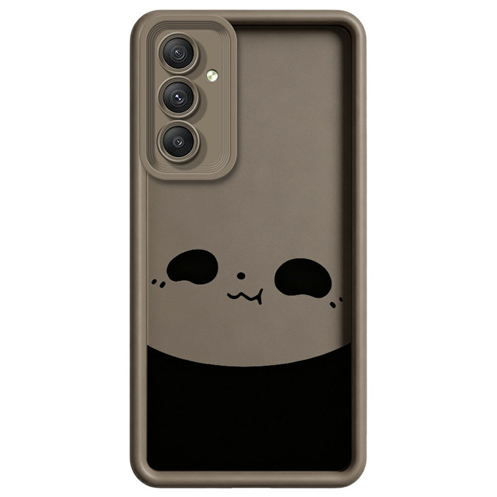 Samsung Galaxy A37 5G-skal med pandamönster, TPU-gummi, halkfritt bakstycke