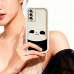 Mobilcover til Samsung Galaxy A18 5G / A18 4G / A17 5G / A17 4G med pandamønster, TPU-gummieret skridsikkert bagcover