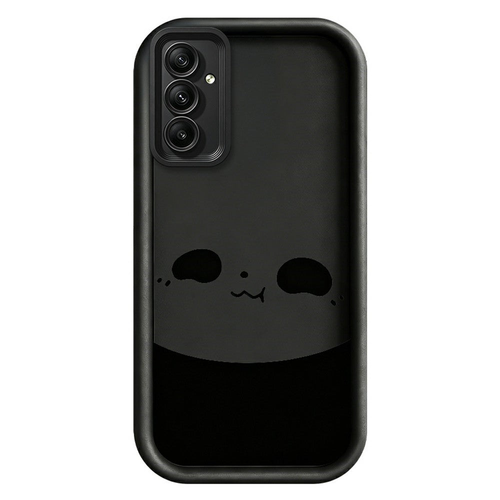 Mobilcover til Samsung Galaxy A18 5G / A18 4G / A17 5G / A17 4G med pandamønster, TPU-gummieret skridsikkert bagcover