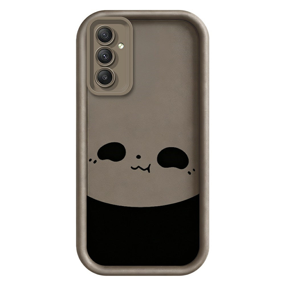 Mobilcover til Samsung Galaxy A18 5G / A18 4G / A17 5G / A17 4G med pandamønster, TPU-gummieret skridsikkert bagcover
