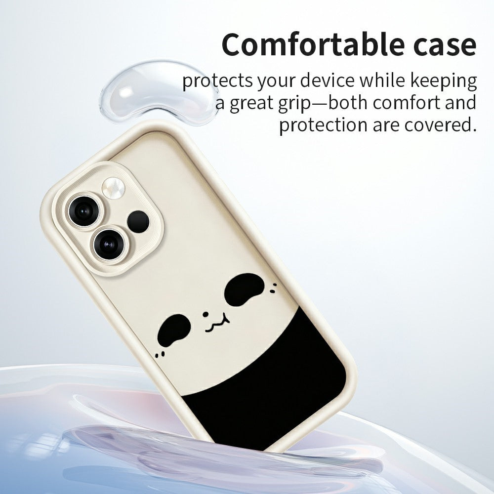 For OnePlus Nord 6 5G Case Panda Pattern TPU Rubberized Anti-Slip Phone Back Cover