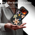 For Xiaomi 17 Pro TPU Case Hand-Drawn Floral Pattern Phone Back Cover