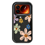 Xiaomi 17 Pro Max TPU-skal Handritat blommönster mobilbaksida