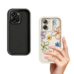 For Xiaomi Poco X7 Pro 5G TPU Case Hand-Drawn Floral Pattern Phone Back Cover