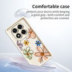 For Xiaomi Redmi Note 15 Pro 5G (Global) TPU Case Hand-Drawn Floral Pattern Phone Back Cover