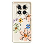 For Xiaomi Redmi Note 15 Pro+ 5G (Global)  /  Poco M8 Pro 5G TPU Case Hand-Drawn Floral Pattern Phone Back Cover