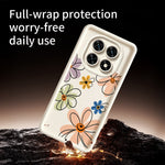 TPU Case For Xiaomi Redmi Note 15 5G (Global)  /  15 4G (Global)  /  Poco M8 5G Hand-Drawn Floral Pattern Phone Back Cover