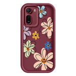 For Xiaomi Redmi A7 Pro 5G  /  A7 Pro 4G (171.56mm)  /  Poco C85x 5G TPU Case Hand-Drawn Floral Pattern Phone Back Cover