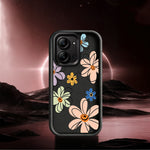 For Xiaomi Redmi 15C 5G (EU) (173mm)  /  15C 4G (EU) (173mm) TPU Case Hand-Drawn Floral Pattern Phone Back Cover