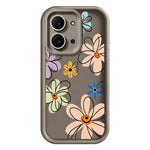 For Xiaomi Redmi 15C 4G (Global) (171mm)  /  Poco C85 4G (171mm) TPU Case Hand-Drawn Floral Pattern Phone Back Cover