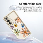 For Xiaomi Redmi 15 5G (EU) (171mm)  /  15 4G (EU) (171mm) TPU Case Hand-Drawn Floral Pattern Phone Back Cover