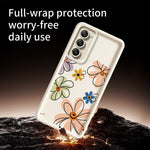 For Xiaomi Redmi 15 5G (EU) (171mm)  /  15 4G (EU) (171mm) TPU Case Hand-Drawn Floral Pattern Phone Back Cover