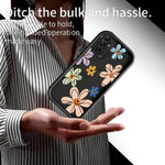 TPU-skal för Samsung Galaxy A18 5G / A18 4G / A17 5G / A17 4G handritat blommönster mobilbaksida