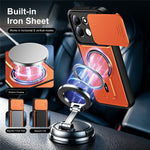 For Xiaomi Redmi 17 4G / 5G Case with Slide Camera Cover Kickstand Shockproof PC + TPU Matte Finish Phone Shell