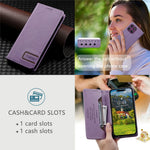 TTUDRCH Style 007 For Xiaomi Redmi 17 5G  /  17 4G Leather Case RFID Blocking Wallet Stand Phone Cover