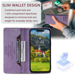 TTUDRCH Style 007 For Xiaomi Redmi 17 5G  /  17 4G Leather Case RFID Blocking Wallet Stand Phone Cover