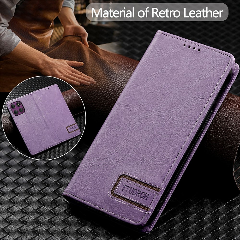 TTUDRCH Style 007 For Xiaomi Redmi 17 5G  /  17 4G Leather Case RFID Blocking Wallet Stand Phone Cover