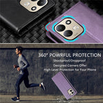 TTUDRCH Style 007 For Xiaomi Redmi 17 5G  /  17 4G Leather Case RFID Blocking Wallet Stand Phone Cover