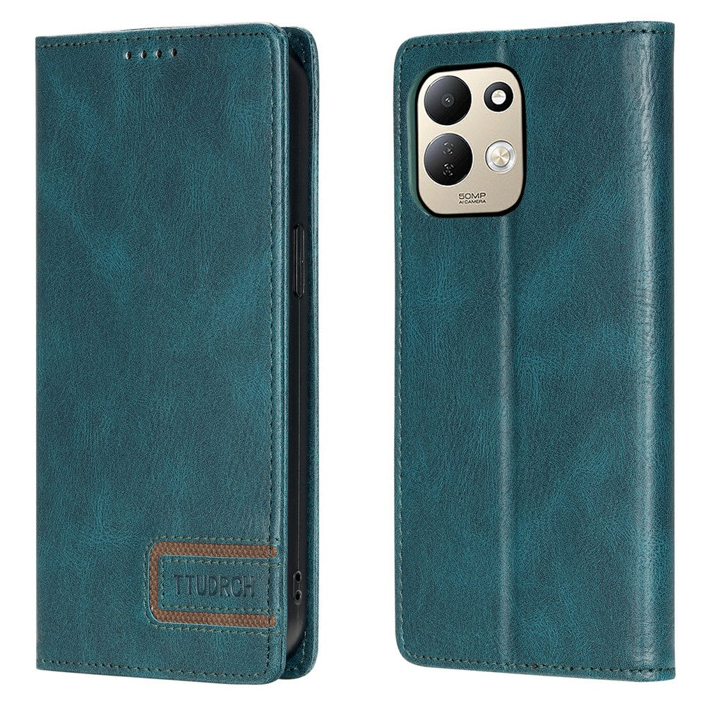 TTUDRCH Style 007 For Xiaomi Redmi 17 5G  /  17 4G Leather Case RFID Blocking Wallet Stand Phone Cover