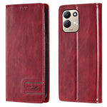 TTUDRCH Style 007 For Xiaomi Redmi 17 5G  /  17 4G Leather Case RFID Blocking Wallet Stand Phone Cover