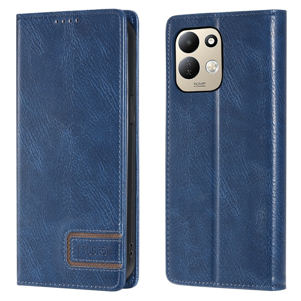 TTUDRCH Style 007 For Xiaomi Redmi 17 5G  /  17 4G Leather Case RFID Blocking Wallet Stand Phone Cover