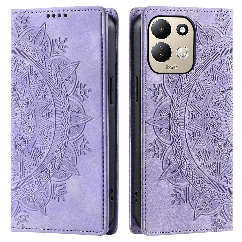 For Xiaomi Redmi 17 5G  /  17 4G Case Magnetic Closing Leather Phone Cover Pattern Imprinted
