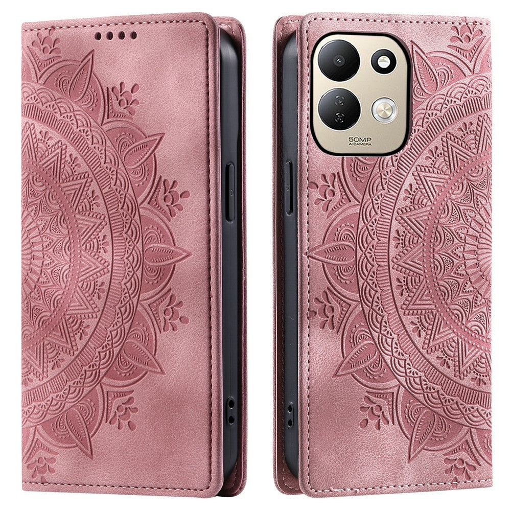 For Xiaomi Redmi 17 5G  /  17 4G Case Magnetic Closing Leather Phone Cover Pattern Imprinted