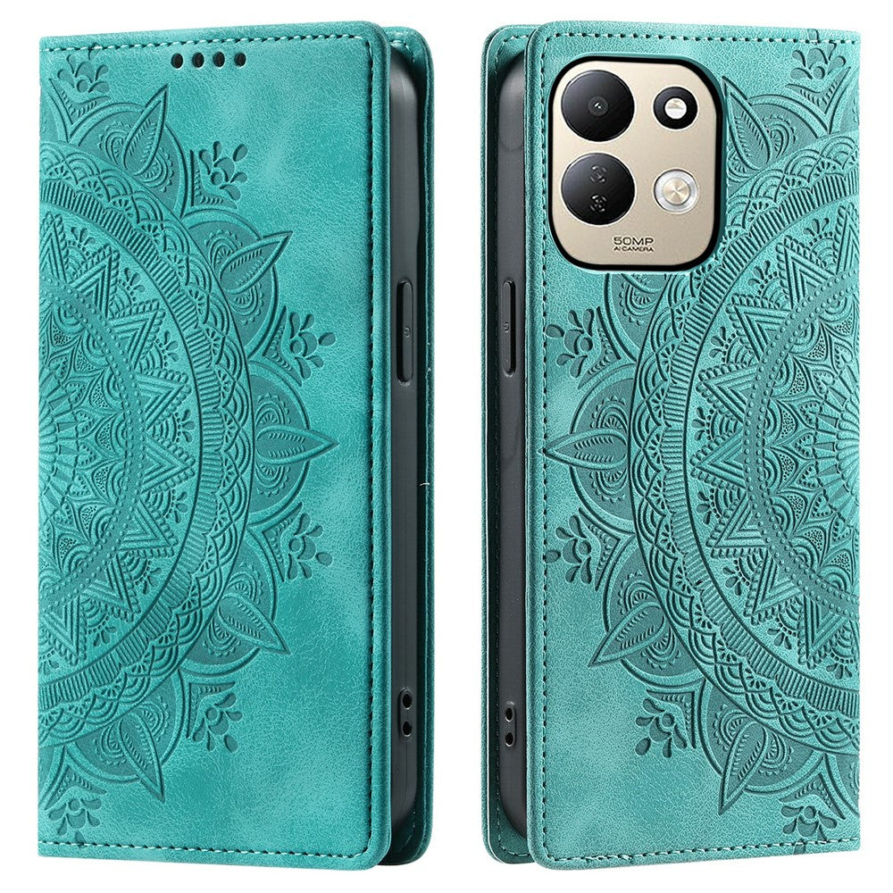 For Xiaomi Redmi 17 5G  /  17 4G Case Magnetic Closing Leather Phone Cover Pattern Imprinted
