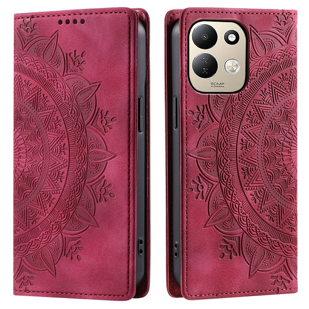 For Xiaomi Redmi 17 5G  /  17 4G Case Magnetic Closing Leather Phone Cover Pattern Imprinted