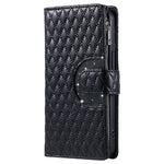 For Xiaomi Redmi 17 5G  /  17 4G Case Zipper Pocket Glitter Leather Phone Cover with Wrist Strap