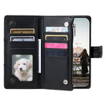 For Xiaomi Redmi 17 5G  /  17 4G Case Zipper Pocket Glitter Leather Phone Cover with Wrist Strap