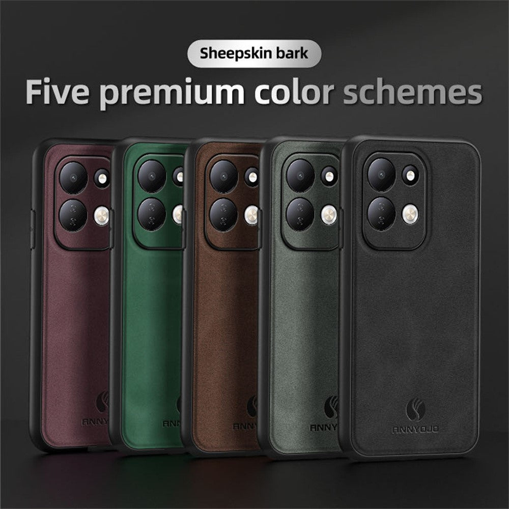 ANNYOJO for Xiaomi Redmi 17 4G / 5G Case PU Leather + PC + TPU Anti Drop Phone Back Cover