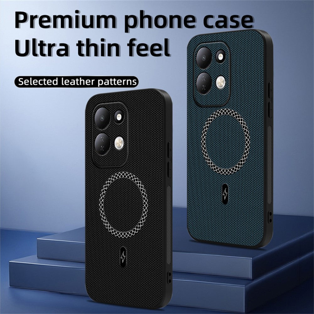For Xiaomi Redmi 17 4G / 5G Case Triangle Texture PU Leather Shockproof Ultra Thin Cover