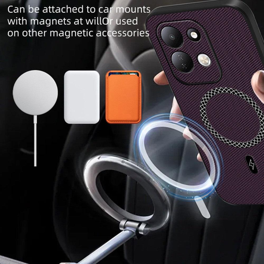For Xiaomi Redmi 17 4G / 5G Case Triangle Texture PU Leather Shockproof Ultra Thin Cover