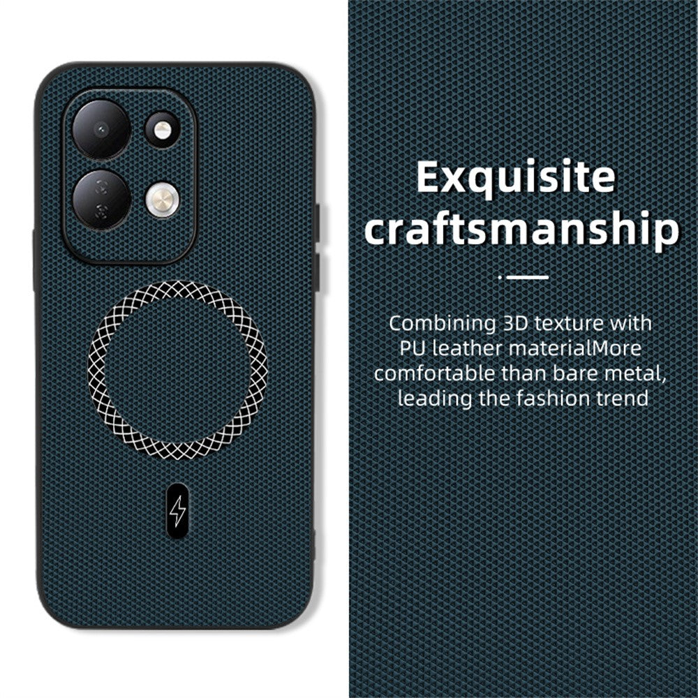 For Xiaomi Redmi 17 4G / 5G Case Triangle Texture PU Leather Shockproof Ultra Thin Cover