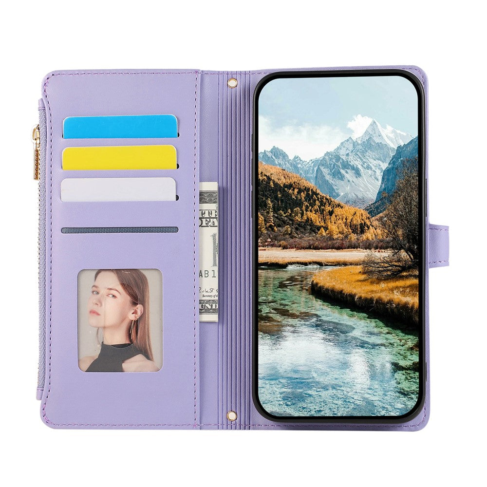 For Xiaomi Redmi 17 4G / 5G Phone Case Leather Cover with Wrist Strap